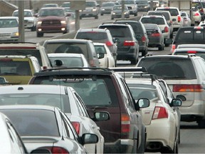 A too-typical day on the Deerfoot.