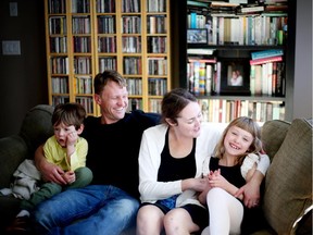 Tamara Gignac, with husband Heath McCoy and their children, Bronwyn and Finn. Reader says Gignac, who passed away Friday, was a top-notch journalist.