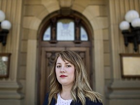 NDP MLA for Calgary-Bow Deborah Drever in Edmonton.