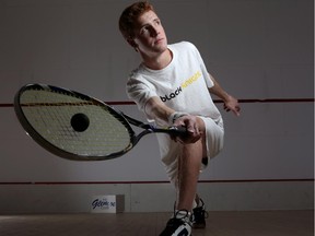 Graeme Schnell hopes to make the Canadian team for the Pan Am Games this summer in Toronto. He is pictured at the Glencoe club in Calgary, Alberta on March 8, 2013.