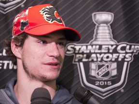 With his patchy beard drawing some ribbing from teammates, Calgary Flames forward Joe Colborne is growing something more important these days: his game.