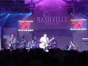 The Nashville North stage on the Stampede Grounds