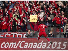 Four men have been banned from watching games like this one by Toronto FC for hurling sexist abuse at a woman journalist in Toronto.