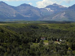 This ranch nestled along Yarrow Creek near Waterton, Alberta has seen a rise in grizzly bear encounters since 1997.