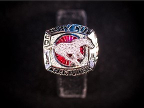 The Calgary Stampeders received their 2014 Grey Cup rings during a private ceremony on Friday night.