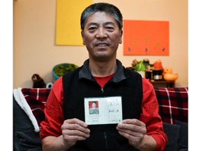 Yi-en Yuan shows his I.D. card from when he was a doctor for the Chinese army, achieving Corporal status before retiring in 2001. Even as a military officer, he still nurtured his appreciation for music.