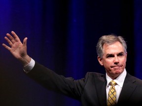 FILE PHOTO: Former Alberta premier Jim Prentice, who died last October in a plane crash, will be honoured with a posthumous award.