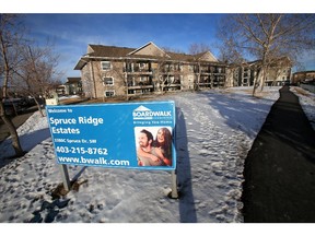 Boardwalk's 109 unit Spruce Ridge Gardens building in Spruce Cliff was photographed on Thursday February 13, 2014.