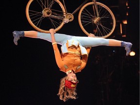 Cirque du Soleil performers in Kurios: Cabinet of Curiosities.