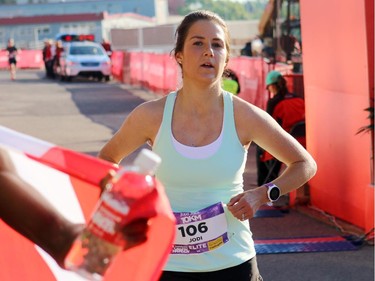 Jodi Draude won the women's 10K race.