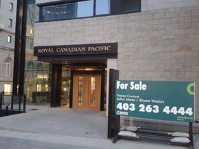 The Canadian Pacific Railway Pavilion in downtown Calgary is for sale. Photo by Mario Toneguzzi.