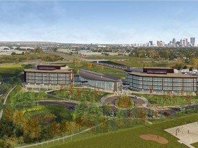 The planned ATCO Commercial Centre in Lincoln Park. Rendering courtesy of ATCO