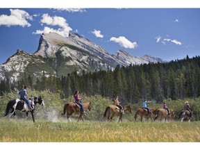 Trail Riders of the Canadian Rockies is a non-profit group offering rides out of Waterton Lakes National Park. Phto: Trail Riders of the Canadian Rockies