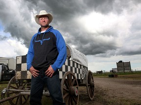 Chuckwagon driver Jason Glass is competing this weekend at the High River rodeo.