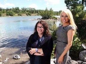 Julie Droplet and Caroline McDonald-Harker are working to examine resiliency in children and youth from the 2013 southern Alberta floods.