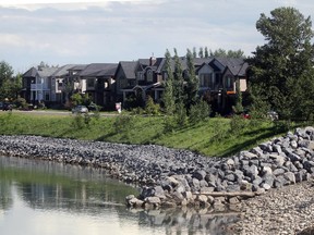 A remediated section of Bow River shoreline in east Inglewood on June 18, 2015. The area was heavily affected by the 2013 flooding.