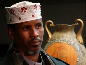 Imam Abdi Hersy poses for a photo at the Bu Bakr Islamic Centre in Calgary on January 4, 2015.