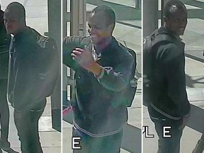 Calgary Police are looking for a man believed to be connected to the sexual assault of a woman on Tuesday, May 5, 2015, that began at the Kerby Station CTrain platform.
