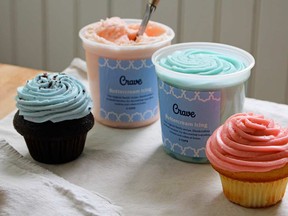 Crave now sells their buttercream frosting, along with other tempting items like cake mixes.