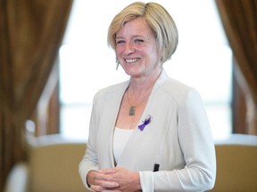 Alberta Premier and NDP leader Rachel Notley was interviewed in her office at the Alberta Legislature in Edmonton on June 16, 2015.