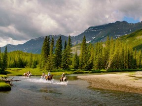 Horseback riding offers a different way to experience nature.