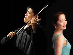 Zenus Hsu and  Jung-A Bang performed a lively and remarkable Prokofiev Violin Sonata No. 1 Thursday night at the Banff Centre