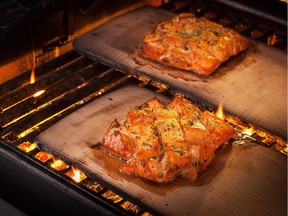 Grilling Salmon