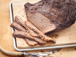 Grilled Beef Brisket is perfect for entertaining a crowd.