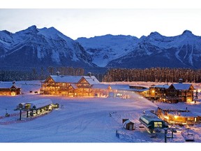 File photo of Lake Louise Ski Resort in the winter 2005.