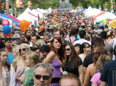 The annual Lilac Festival packed Fourth Street in Mission on Sunday May 31, 2015.