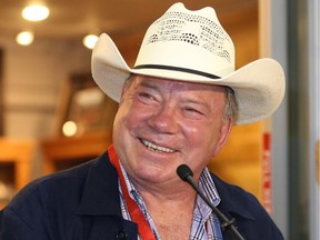 William Shatner, 2014 Stampede Parade Grand Marshal, returns to Calgary this spring for the Comic Expo.