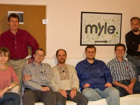 Left to right: 
Sviatlana Silivonik, Michael Ede, Sergei Agalakov, Mikalai Silivonik, Pavel Bondarev, co-founder, Alex Vetsak, co-founder,  and Roman Utyuzhnikov.