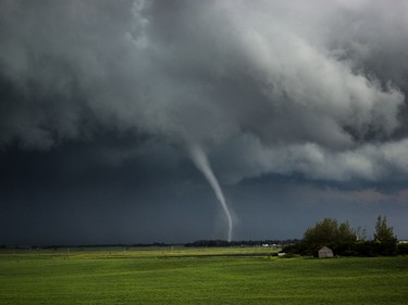 A tornado captured by Prairie Storm Chasers.