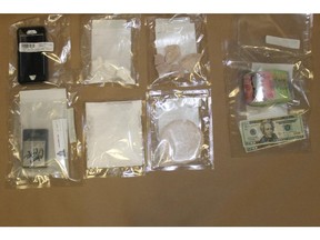 The Alberta Law Enforcement Response Teams (ALERT) searched an apartment suite on Lakemount Boulevard South on May 27, 2015, and seized 229 grams of crack cocaine worth nearly $23,000 that was packaged for street-level sales, as well as 75 grams of a buffing agent, $3,065 in cash proceeds of crime, and cooking glassware used in crack cocaine production.