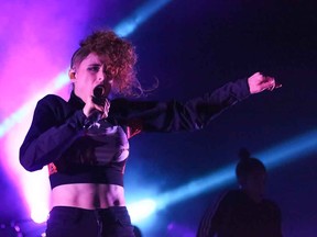 Kiesza plays the Coca-Cola Stage Friday.