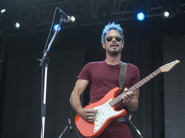 Big Wreck plays the Calgary Stampede Roundup at Fort Calgary in Calgary on Wednesday, July 8, 2015.