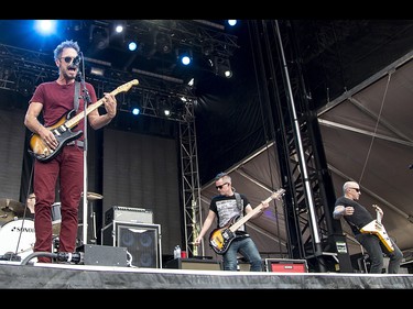 Big Wreck plays the Calgary Stampede Roundup at Fort Calgary in Calgary on Wednesday, July 8, 2015.