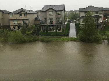 Candice Fulgenico shared this view from Topaz Gate in Rainbow Falls, Chestermere.