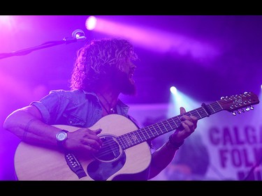 The John Butler Trio plays the Mainstage at Folk Fest on Prince's Island Park in Calgary on Thursday, July 23, 2015.