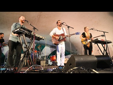 Ruben and the Dark plays the National Stage at Folk Fest on Prince's Island Park in Calgary on Thursday, July 23, 2015.