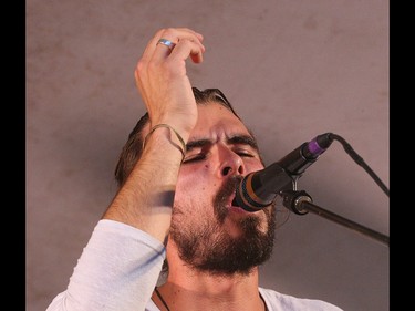 Ruben and the Dark plays the National Stage at Folk Fest on Prince's Island Park in Calgary on Thursday, July 23, 2015.