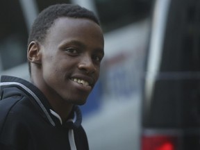 Jean Havyarimana, shown here in 2015, was sentenced April 4, 2017 to nine years for manslaughter the killing of   Calgary shop owner Maqsood Ahmed.