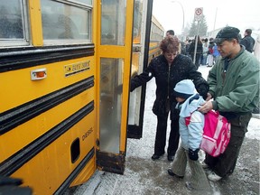 Students at Calgary Board of Educations schools will be given a "Z Pass" to tap when getting on and off the bus.