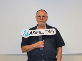 James Croll won $1 million in the Lotto Max July17 draw.