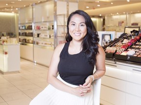 Lourdes Juan, director of Soma Beauty & Balance Spa, at Holt Renfrew in downtown Calgary .