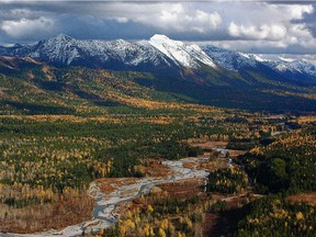 Flathead Valley in the autumn.