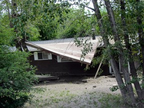 Flood damage in Hidden Valley is pictured in July 2013, after massive flooding in southern Alberta.