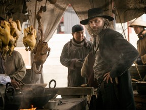 Anson Mount in Season 5 of Hell on Wheels.