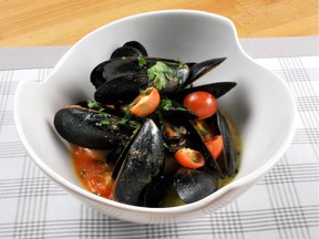 Mussels with Garlic Butter  make a delicious appetizer.