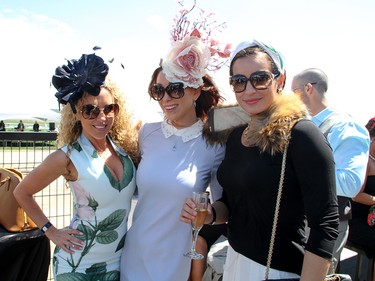 Natalie Lotoski, Myla Raymond and a friend